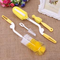 5Pcs Baby Feeding Bottle Cup Nipple Teat Spout Tube Cleaning