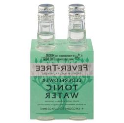 FEVER TREE ELDERFLOWER TONIC WATER 24 PACK.  6.8oz EACH BOTT