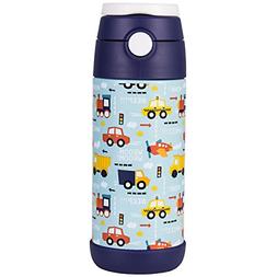 Flask for Kids Vacuum Insulated Water Bottle with Straw Keep