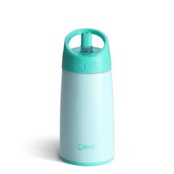 Swig Flip & Sip Water Bottle 12 oz for Kids Seaglass Aqua