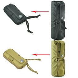 Foldable Hunting Molle Water Bottle Bag Attachment Backpack 
