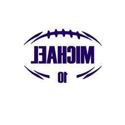 Football Decal | Personalized Football Decal | Decal for Wat