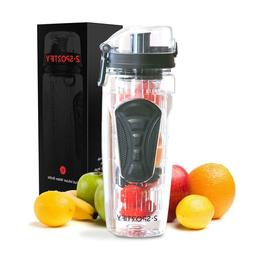 Fruit Infuser Water Bottle - 32 Oz Fruit Infuser Sport Bottl