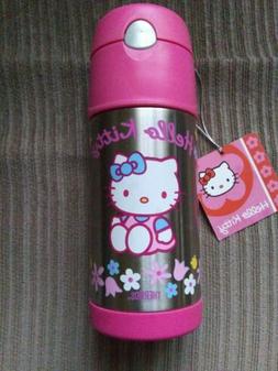 Thermos Funtainer 12 Ounce Bottle Hello Kitty. NWT 