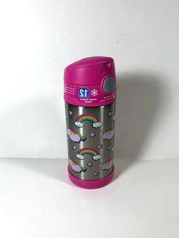 Thermos Funtainer Kids 12 Oz. Fat Unicorn Bottle Stainless S