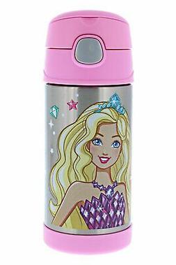 Thermos FUNtainer Vacuum Insulated Kids Straw Bottle, 12oz, 