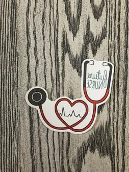 Future Nurse Water Bottle Sticker