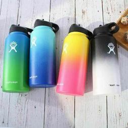Gradient Color Hydro Flask Water Bottle Wide Mouth Stainless