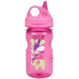 Nalgene Grip 'n Gulp Elephant Bottle, Pink