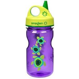 Nalgene Grip 'n Gulp Sea Turtles Bottle, Purple