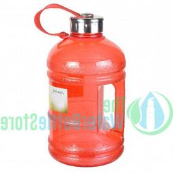 Half Gallon 64oz BpA Free Drinking Water Bottle 2 Liter Hand