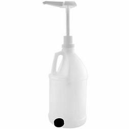 Half Gallon Jug W/Pump 64-Ounce/2 Quart Bottle W/Lotion " Li