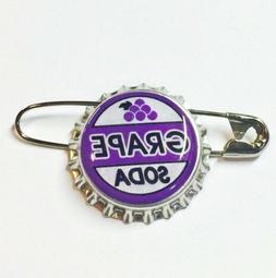 Handmade Disney Pixar Up Grape Soda Bottle Cap Pin Ellie Bad