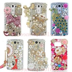 Handmade Girl's Luxury Bling Diamond Crystal Case Cover for 