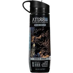 Brita Hard Sided Water Filter Bottle, Camo, 23.7 oz, BPA Fre