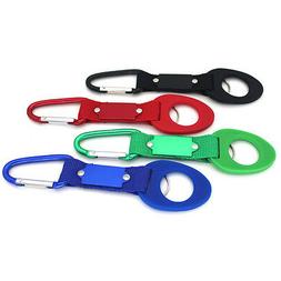Hiking Carabiner Water Bottle Clip Holder Hook Belt Aluminum