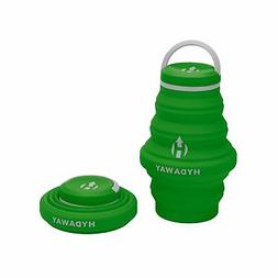 Hydaway Hiking Travel Leakproof Collapsible Water Bottle Tim