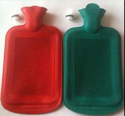 HOT THICK Rubber HOT WATER BOTTLE BAG WARM Relaxing Heat Col