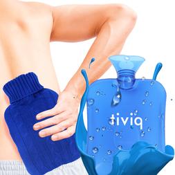 Pivit Hot Water Bottle With Cover PVC Ice Bag Warm Relaxing 