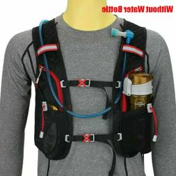 Hydration Backpack Cycling Running Rucksack Water Bottle Ves