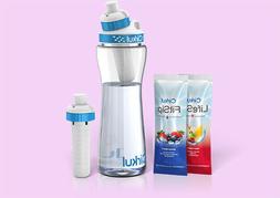 Cirkul Water Bottle 22 oz Free Shatter Proof+2 Flavor Cartri