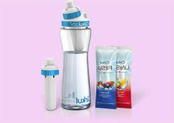 NEW Cirkul Infuser Bottle & Two Flavor Cartridges, Fruit Pun