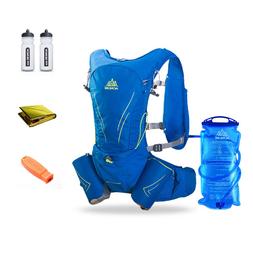 Hydration Vest Suit Backpack Running Marathon Water Bottle B