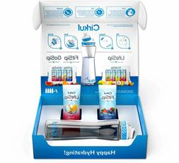 Cirkul Water Bottle 22 oz Free Shatter Proof + 2 Flavor Cart