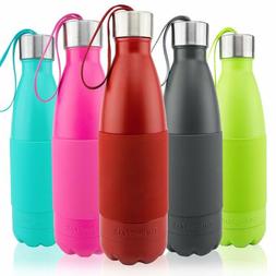 Thermo Tank Insulated Stainless Steel 17 oz Water Bottle, 5 