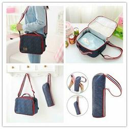 Insulated Water Bottle Carrier Holder Tote Bag Waterproof Ba
