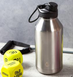 Insulated Water Bottle Stainless Steel Vacuum Double 64oz Wa