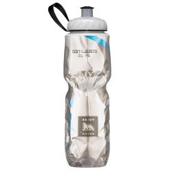 Polar Bottle 24oz Insulated Water Bottle Carbon Fiber Blue