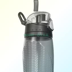 Thermos Intak 24 Ounce Hydration Bottle with Meter, Smoke