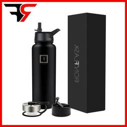 Iron Flask - 22 Oz to 64 Oz, Vacuum Insulated Stainless Stee