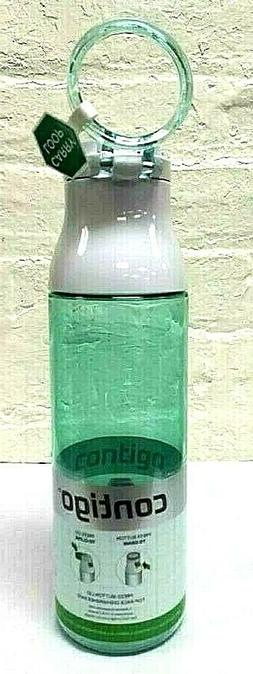 Contigo Jackson Grayed Jade Leak Proof Water Bottle Flip Top