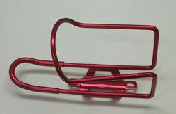 MINOURA Japanese  alloy water bottle cage - anodized red - N