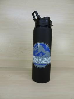 Jurassic World Design aluminum  Water Bottle Black