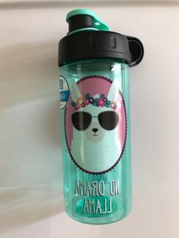 Cool Gear Kids 16 Oz Water Bottle BPA Free No Drama Llama Al