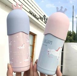 Kids Cute Rainbow Unicorn Water Bottle for 500 ML. eco-frien