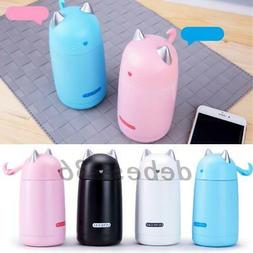 Kids Thermos Cup Cartoon Cute Stainless Steel Vacuum Flask W