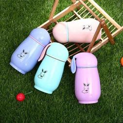 Kids Thermos Cup Cute Rabbit Stainless Steel Vacuum Flask Wa