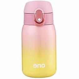 Kids Water Bottle, Double Wall Vacuum Insulated Stainless St