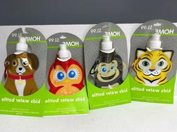 Kids Water Bottle, Lot of 4, 8 FL OZ