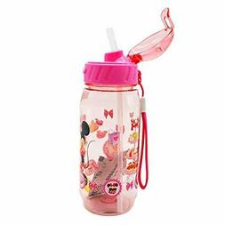 Runninglion Kids Water Bottle with Straw 15.5 oz Leak Proof 