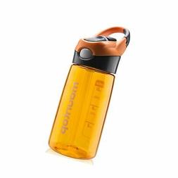 mountop Kids Water Bottle with Straw and Handle for Girls & 