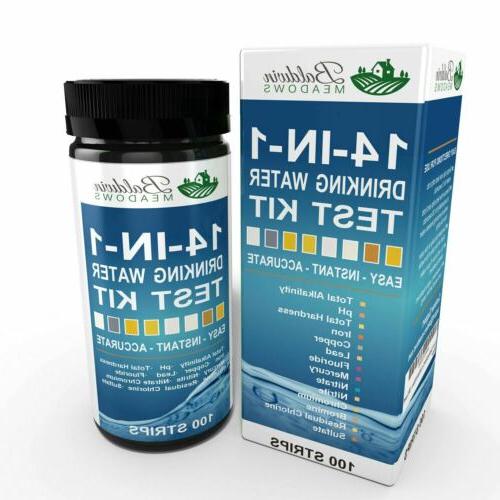 14-in-1 Drinking Water Test Kit - Best Water Quality Test fo