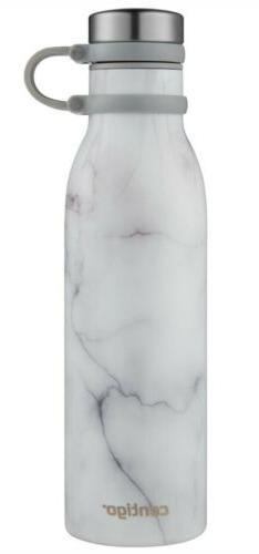 Contigo 20 oz. Matterhorn White Marble Thermalock Stainless 