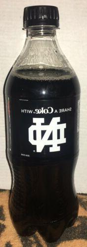 2019 SHARE A COKE, Coke Zero, 20oz BOTTLE NOTRE DAME FIGHTIN