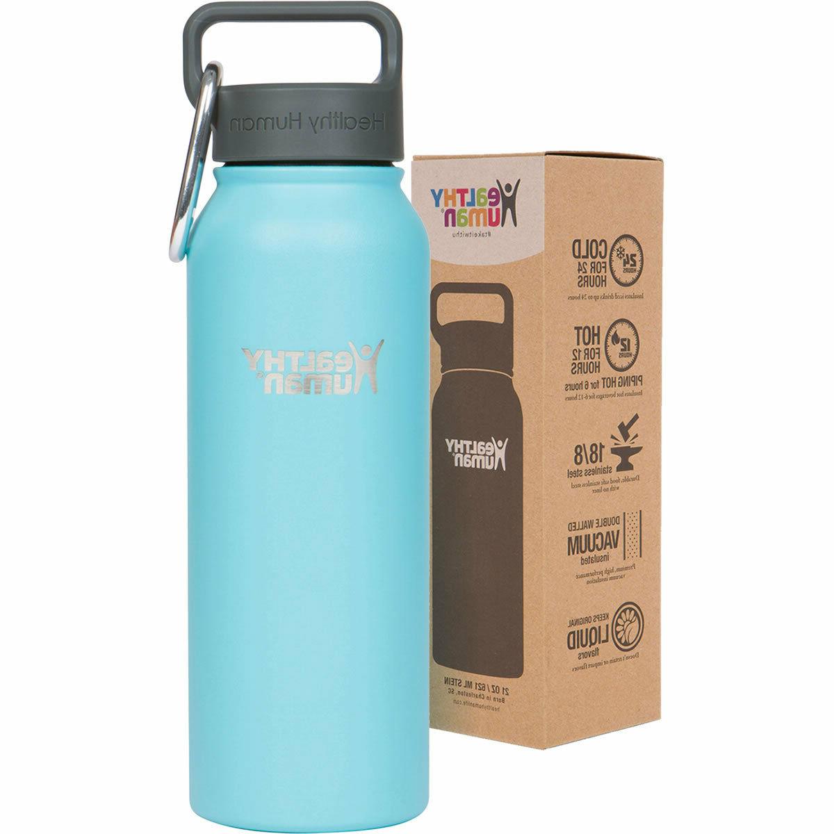 Healthy Human 21oz Glacier Insulated Stainless Steel Water B