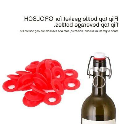 25/50/100PCS Replace Silicone Gasket Rubber Seal Washer Swin